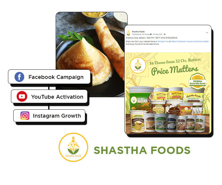 shastha foods pds client