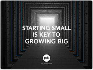 Why starting small is key to growing BIG